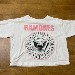Ramones Zara Kids Shirt Cropped